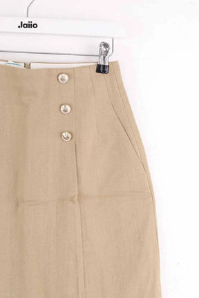 Jupe Sandro Beige en Coton