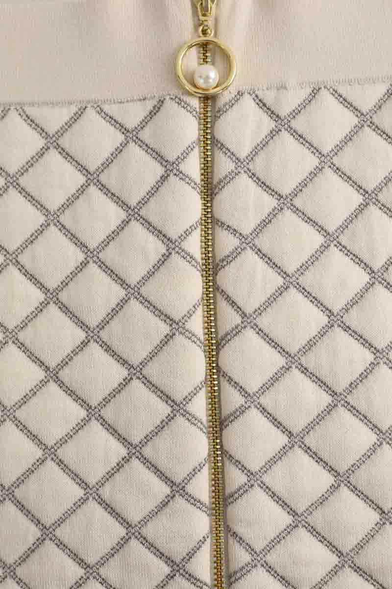 Jupe Sandro Blanc en Viscose