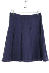 Jupe Sandro Marine en Coton - élasthanne, taille L - Seconde Main