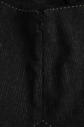 Jupe Sandro Noir en Cuir