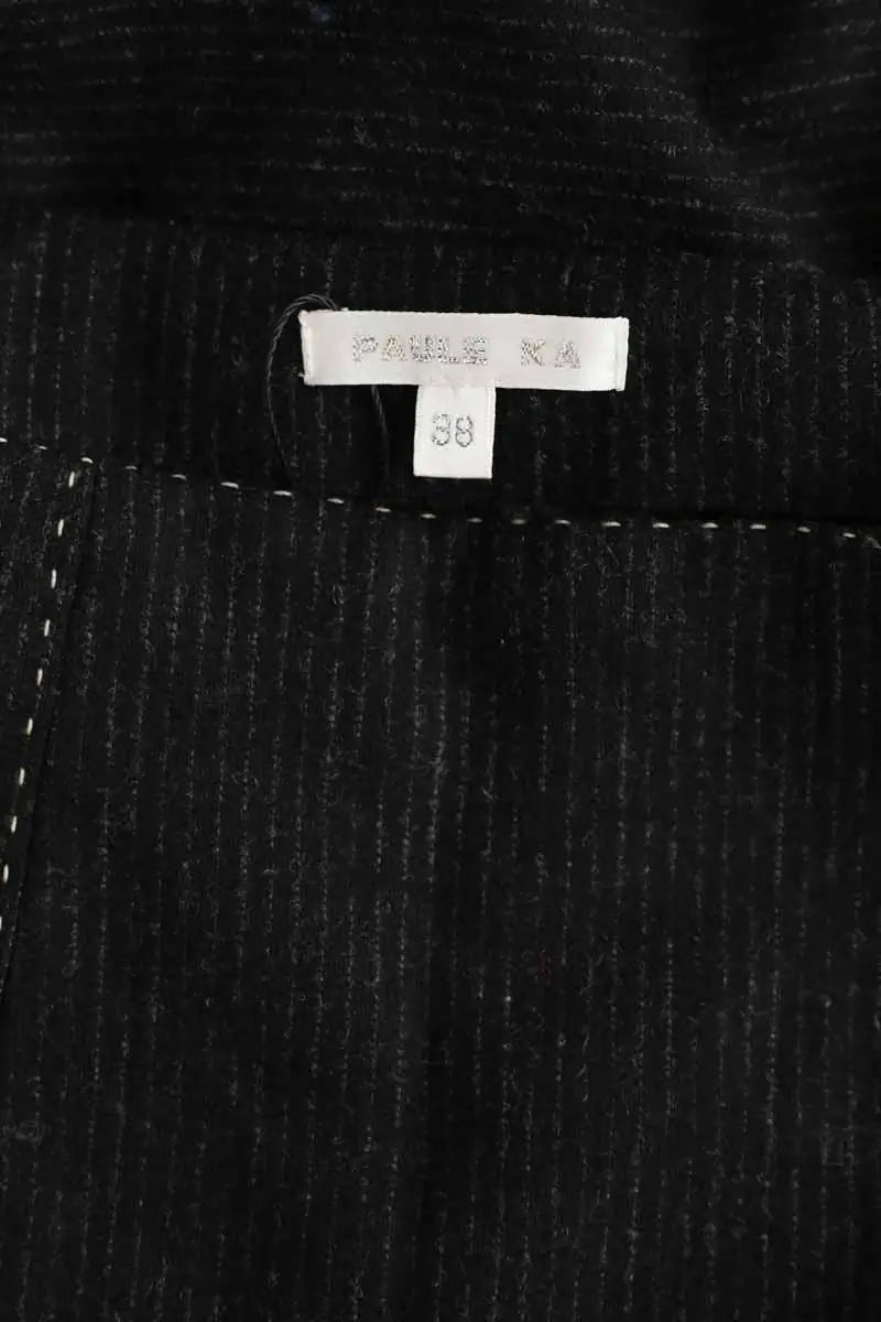Jupe Sandro Noir en Cuir