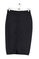 Jupe Sandro Noir en Synthétique, taille S - Seconde Main