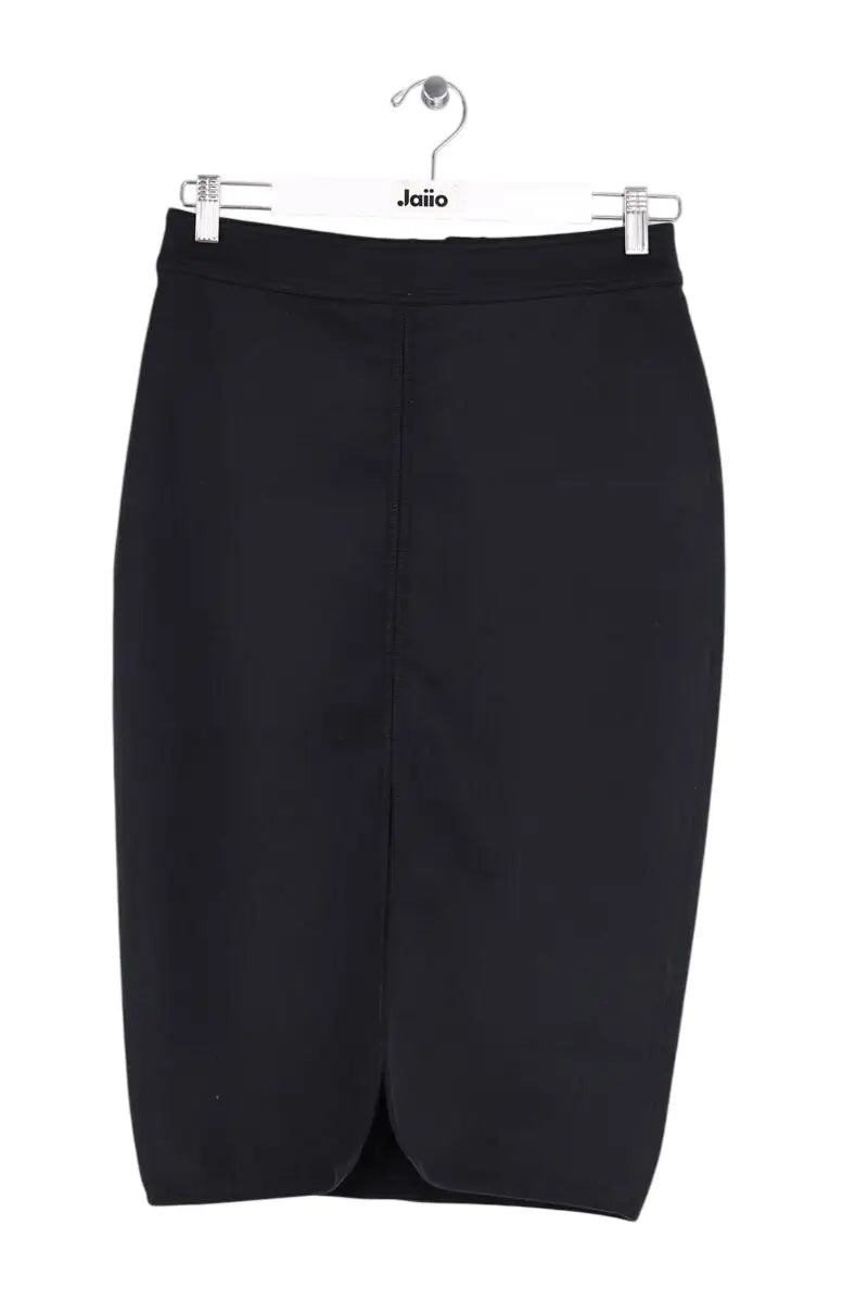 Jupe Sandro Noir en Synthétique, taille S - Seconde Main