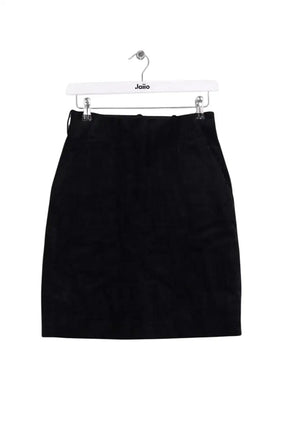 Jupe Sandro Noir en Velours, taille S - Seconde Main