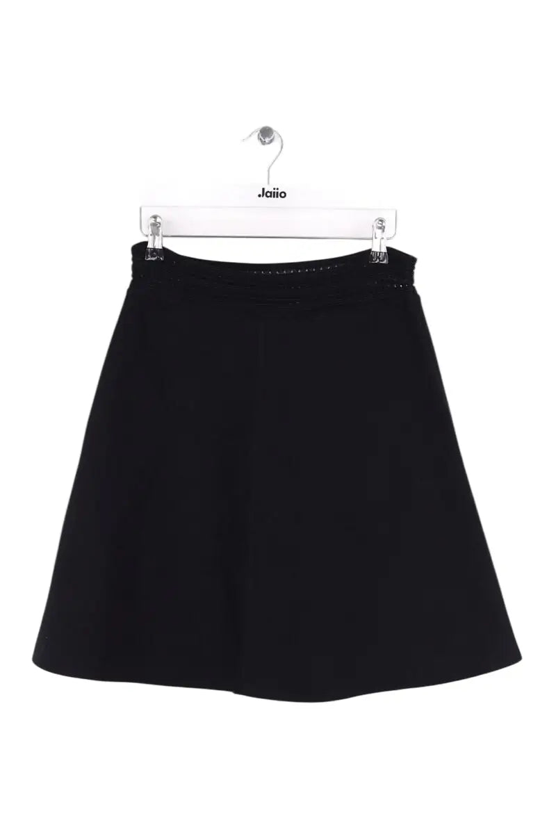 Jupe Sandro Noir en Viscose, taille L - Seconde Main