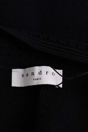 Jupe Sandro Noir en Viscose