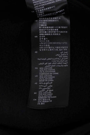 Jupe Sandro Noir en Viscose