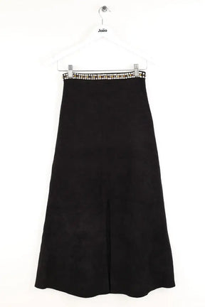 Jupe Sandro Noir en Viscose