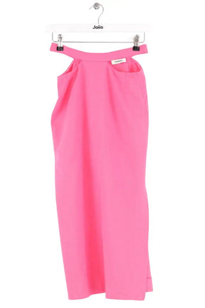 Jupe Sandro Rose en Viscose, taille S - Seconde Main