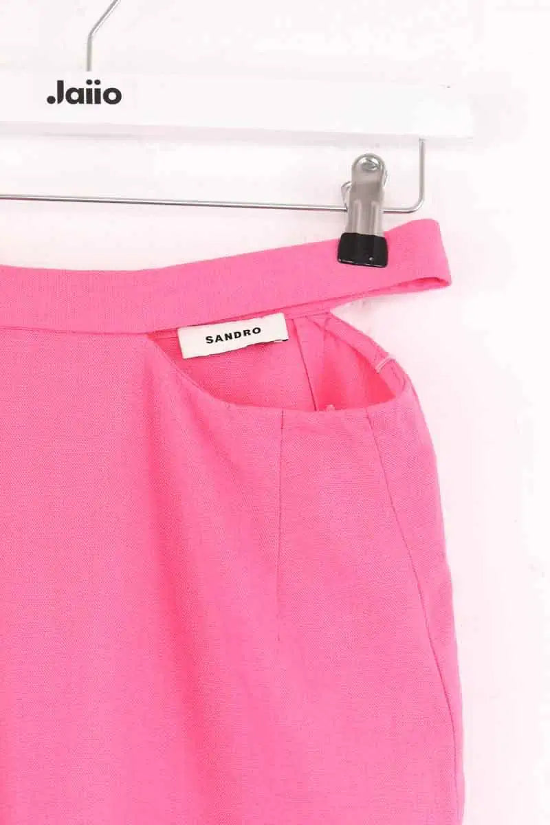 Jupe Sandro Rose en Viscose