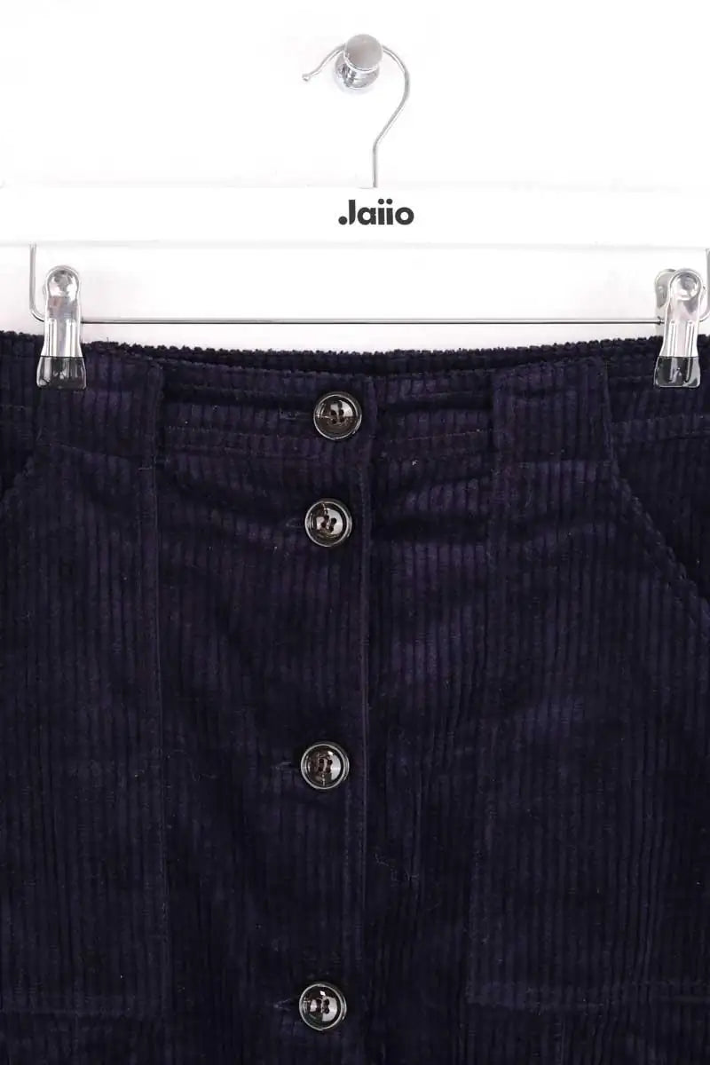 Jupe Sessun Marine en Coton