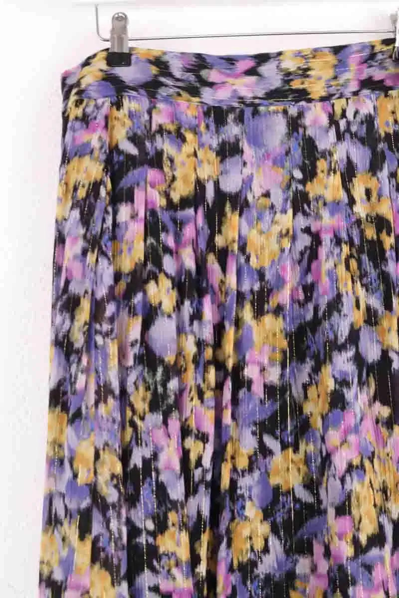 Jupe Sézane Alicia  Violet en Viscose