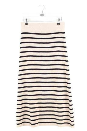 Jupe Sézane Beige en Laine, taille L - Seconde Main