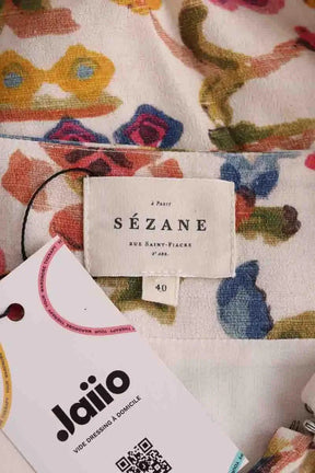 Jupe Sézane Beige en Viscose