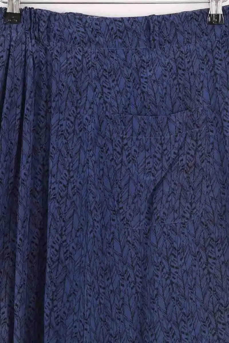 Jupe Sézane Bleu en Soie