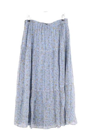 Jupe Sézane Bleu en Viscose