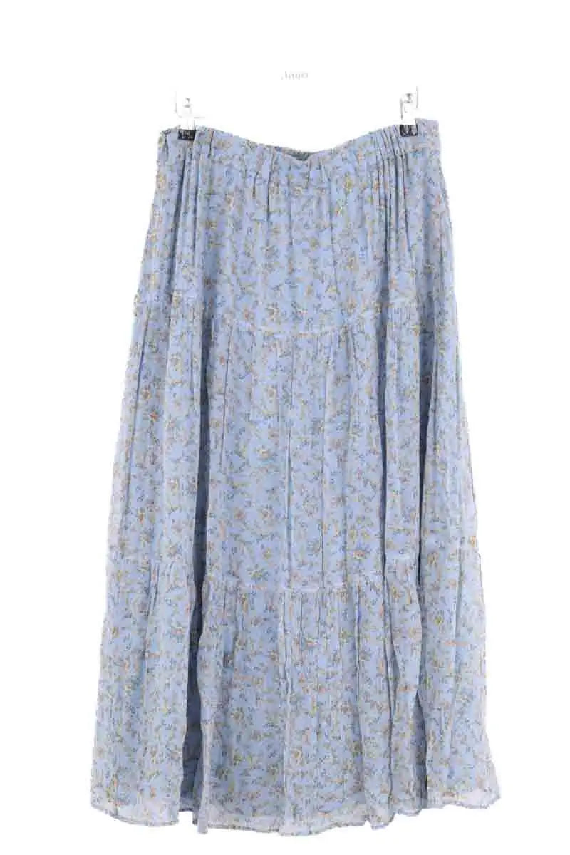Jupe Sézane Bleu en Viscose