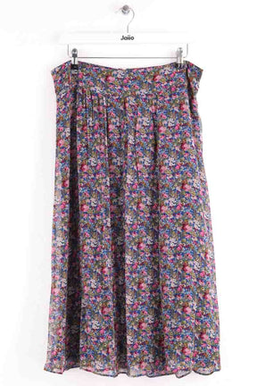 Jupe Sézane Maria campagne anglaise Multicolore en Viscose, taille XXL - Seconde Main