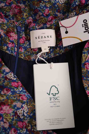 Jupe Sézane Maria campagne anglaise Multicolore en Viscose