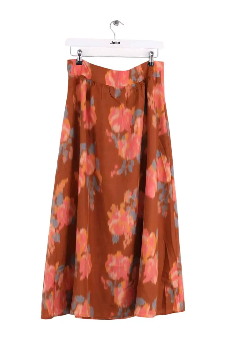 Jupe Sézane Marron en Viscose, taille L - Seconde Main