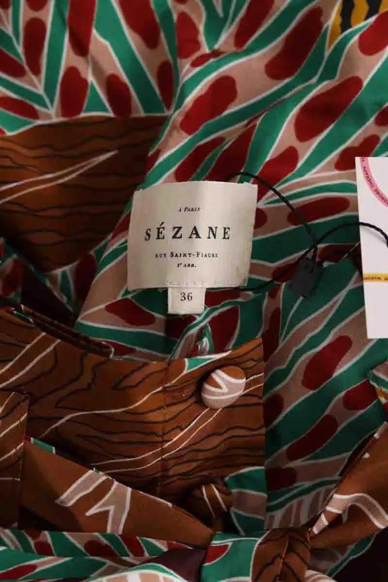 Jupe Sézane Multicolore en Synthétique