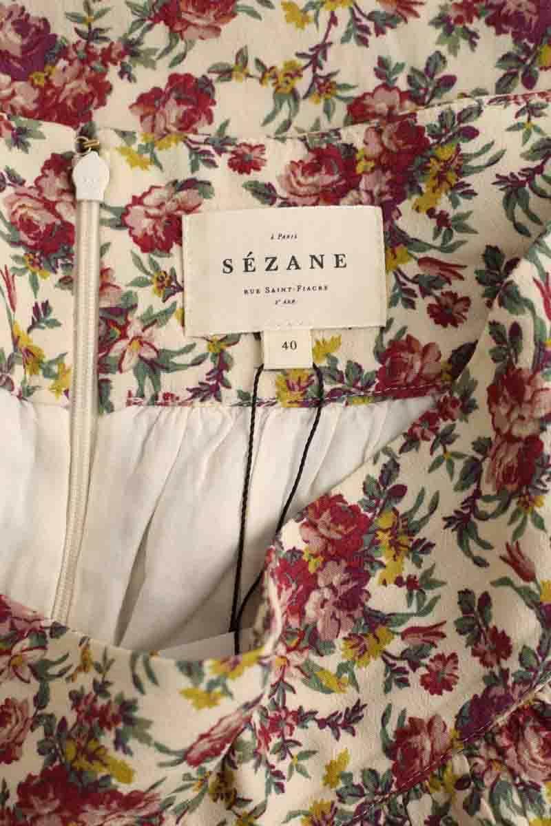 Jupe Sézane Multicolore en Viscose