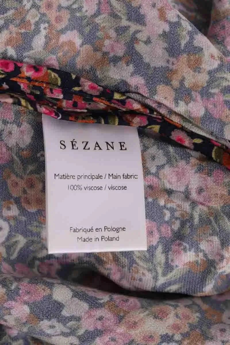 Jupe Sézane Multicolore en Viscose