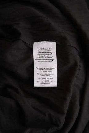 Jupe Sézane Noir en Coton