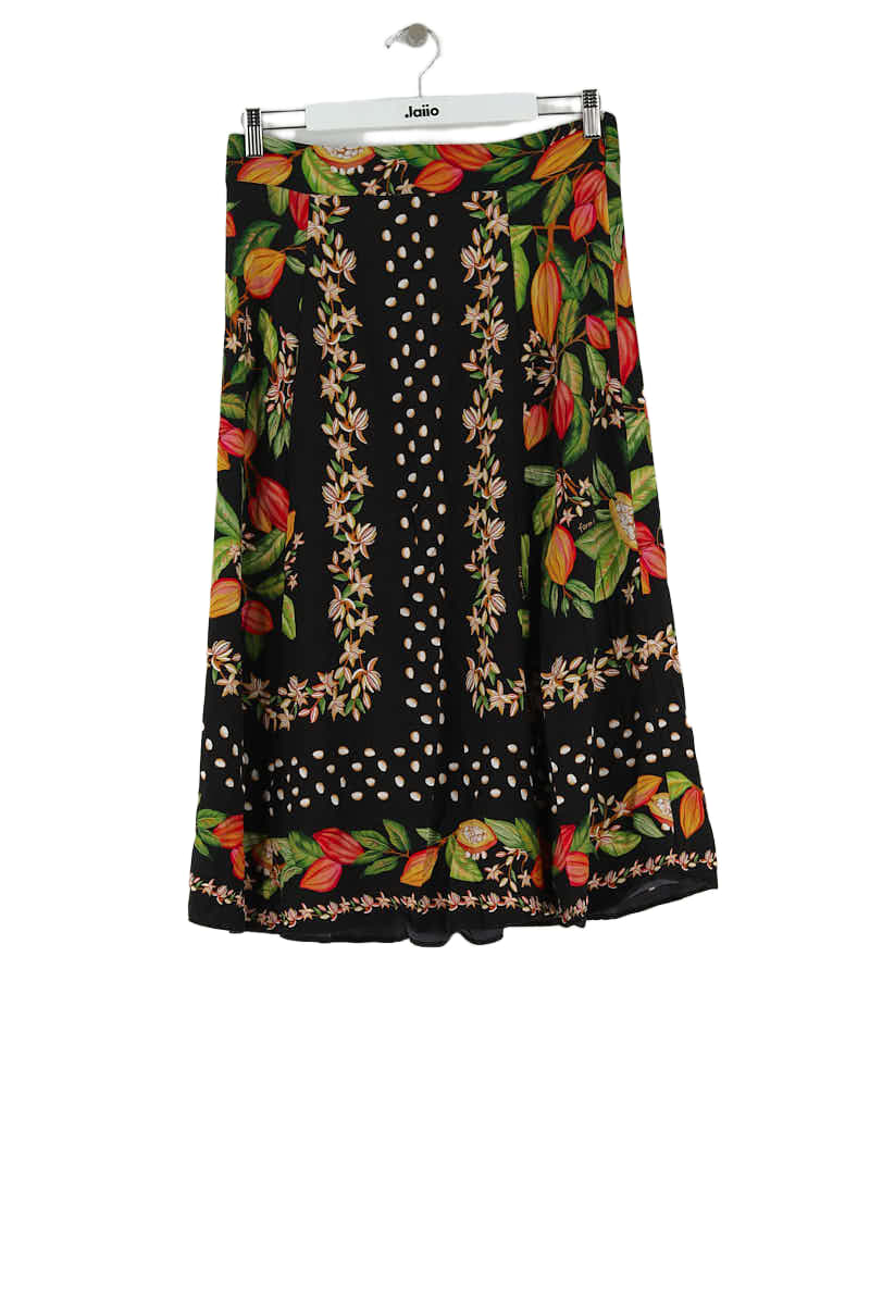 Jupe Sézane Noir en Viscose, taille L - Seconde Main