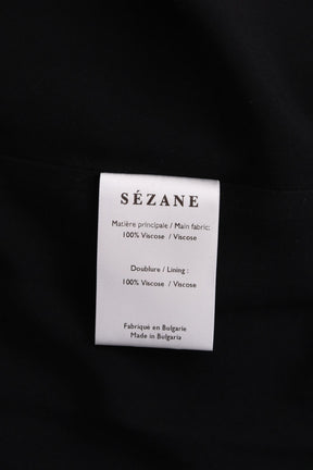 Jupe Sézane Noir en Viscose