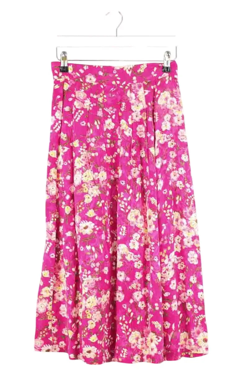 Jupe Sézane Rose en Viscose, taille XS - Seconde Main
