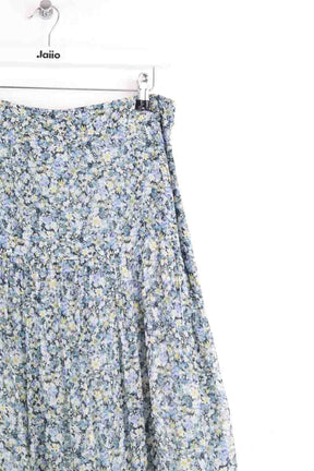 Jupe Sézane Tammie garden blue Vert en Viscose