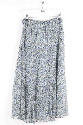 Jupe Sézane Tammie garden blue Vert en Viscose