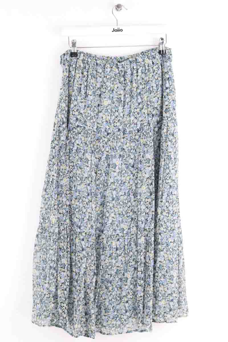 Jupe Sézane Tammie garden blue Vert en Viscose