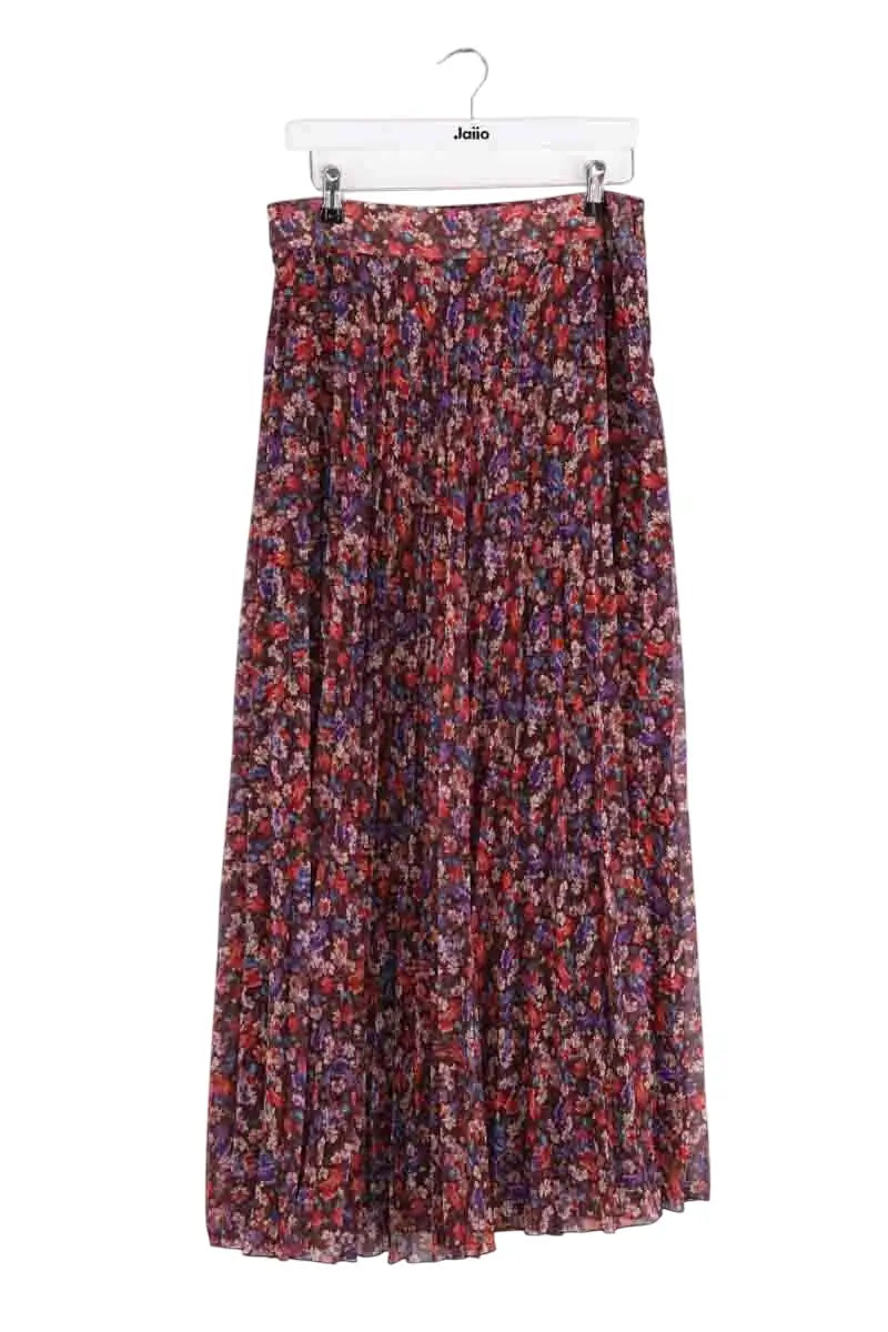 Jupe Sézane Violet en Synthétique, taille L - Seconde Main