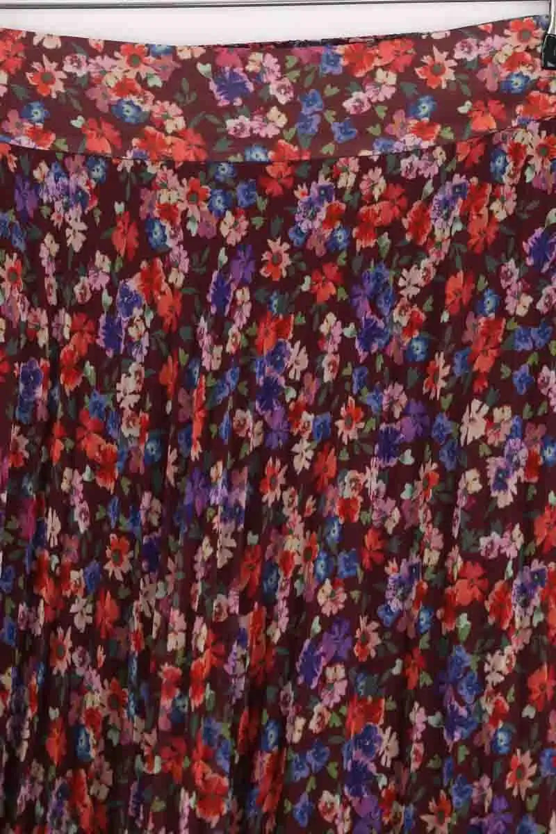 Jupe Sézane Violet en Synthétique