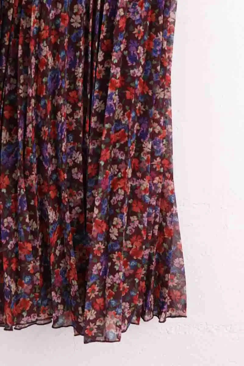Jupe Sézane Violet en Synthétique