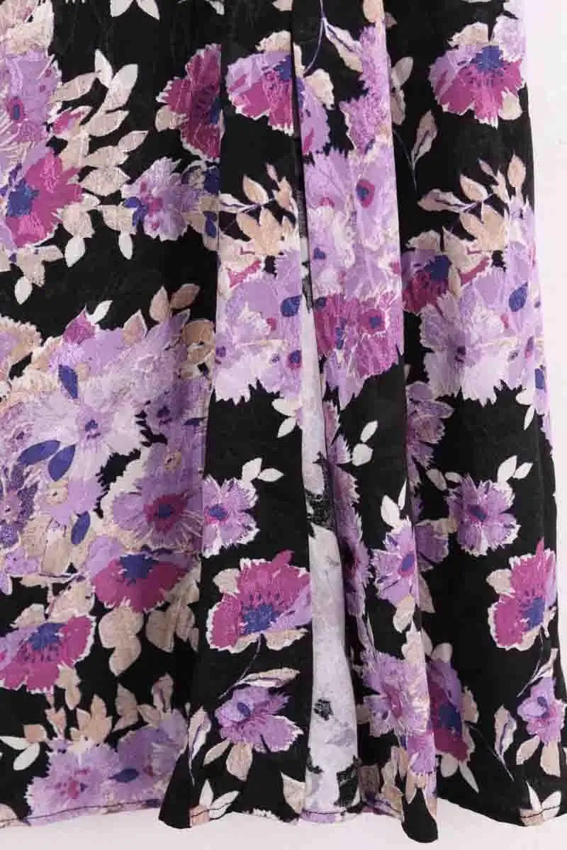 Jupe Sézane Violet en Viscose