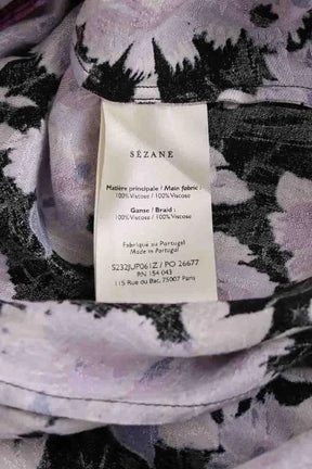 Jupe Sézane Violet en Viscose