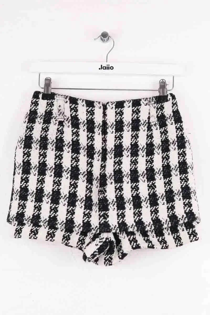 Jupe-short Maje Noir en Synthétique