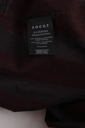 Jupe Soeur La Gonna Marron en Coton