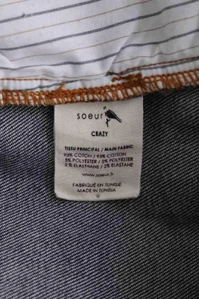 Jupe Soeur Marine en Coton