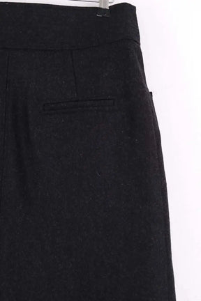 Jupe Soeur Noir en Laine
