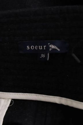 Jupe Soeur Noir en Laine
