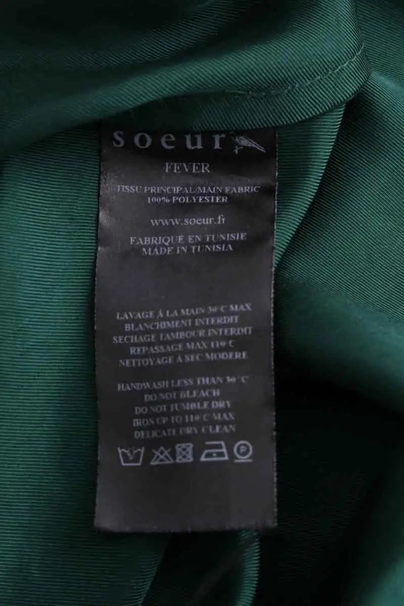 Jupe Soeur Vert en Synthétique