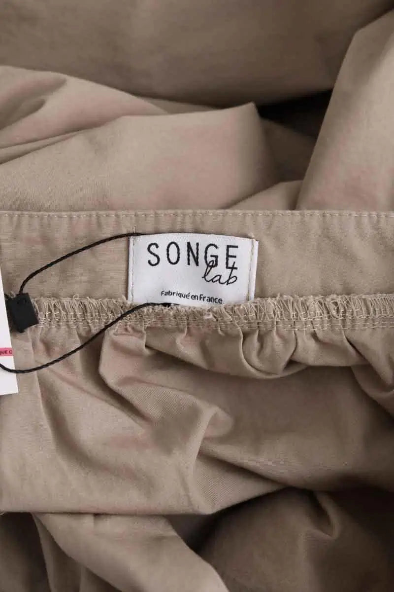Jupe Songe Lab Beige en Coton