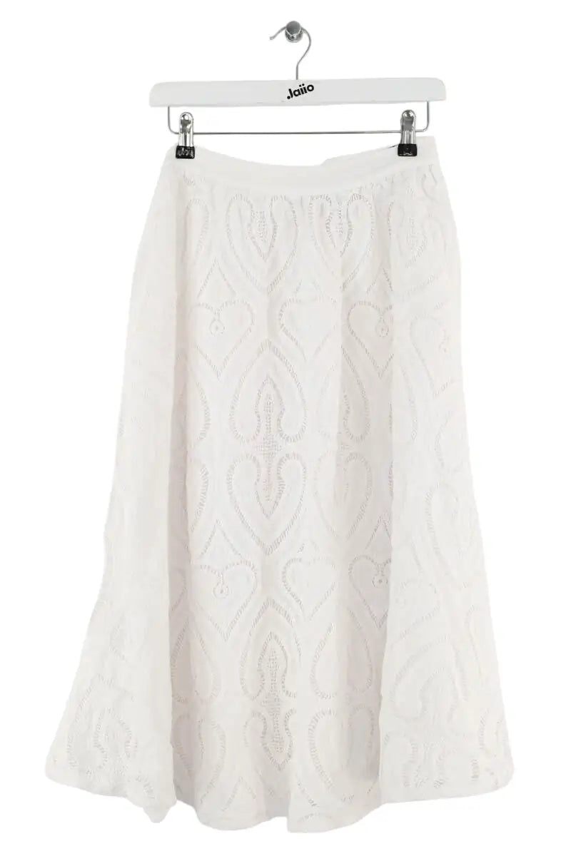 Jupe Songe Lab Blanc en Coton, taille XS - Seconde Main