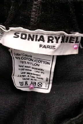 Jupe Sonia Rykiel Noir en Coton