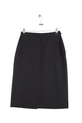 Jupe Sonia Rykiel Noir en Laine, taille S - Seconde Main