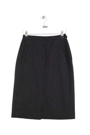 Jupe Sonia Rykiel Noir en Laine, taille S - Seconde Main